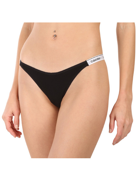 Calvin Klein Дамски танга Calvin Klein черна