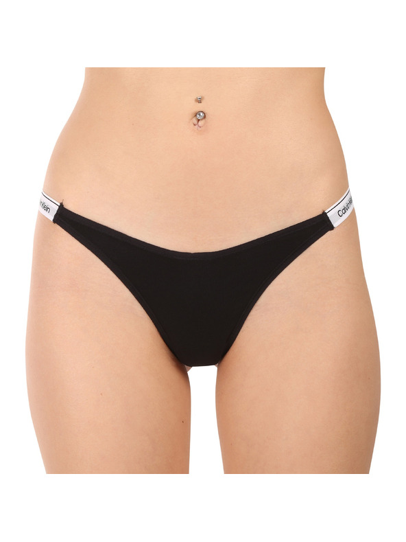 Calvin Klein Дамски танга Calvin Klein черна