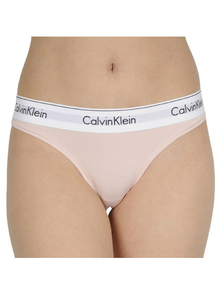 Calvin Klein Дамски танга Calvin Klein розови