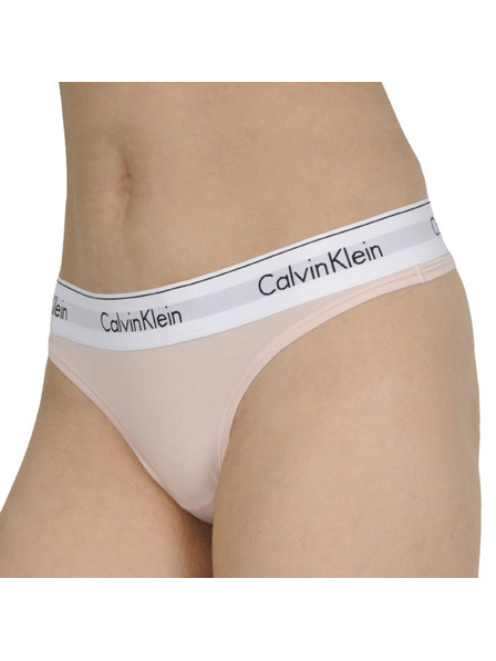 Calvin Klein Дамски танга Calvin Klein розови