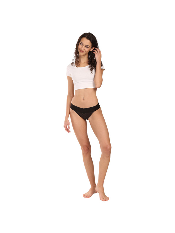 Calvin Klein Дамски бикини Calvin Klein черни