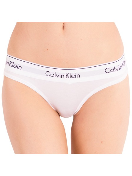 Calvin Klein Дамски танга Calvin Klein бяла