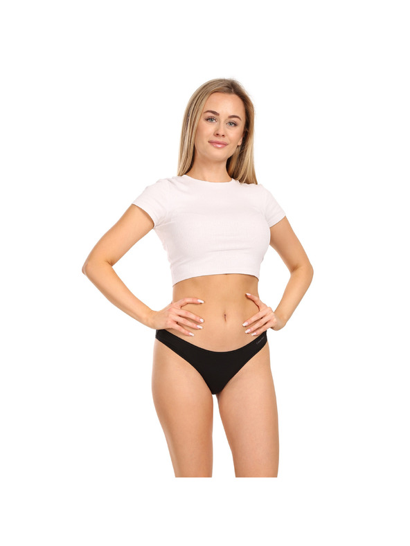 Calvin Klein Комплект от три - дамски бикини Calvin Klein черни