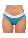 Calvin Klein Дамски бикини бразилки Calvin Klein сини