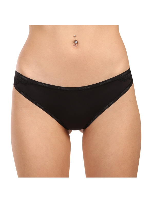Calvin Klein Дамски бикини бразилки Calvin Klein черни