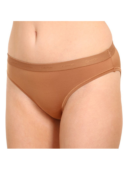 Calvin Klein Дамски бикини Calvin Klein кафяви