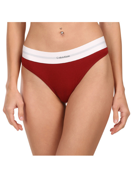 Calvin Klein Дамски танга Calvin Klein червена