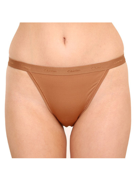Calvin Klein Дамски бикини Calvin Klein кафяви