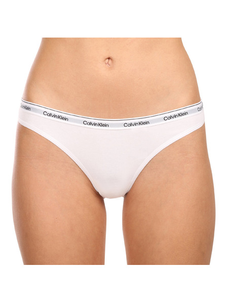 Calvin Klein Комплект от три - дамски танга Calvin Klein бели