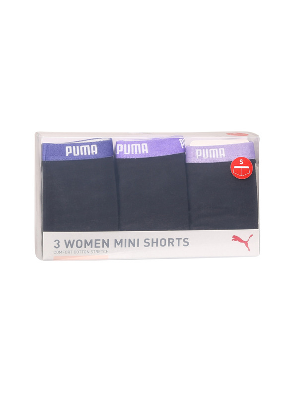 Puma Комплект от три - дамски бикини Puma черни