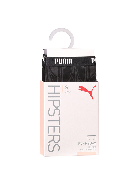 Puma Комплект от два - дамски бикини Puma черни