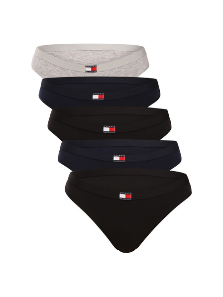 Tommy Hilfiger Комплект от пет - дамска танга Tommy Hilfiger многоцветна
