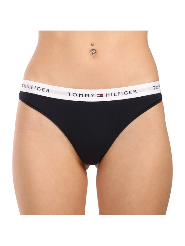 Tommy Hilfiger Дамска танга Tommy Hilfiger синя