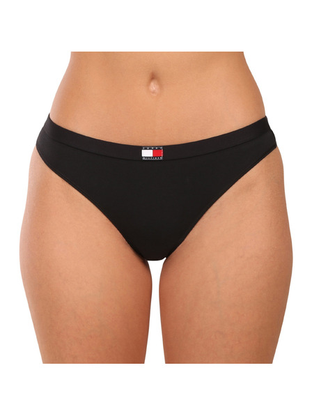 Tommy Hilfiger Комплект от пет - дамски танга Tommy Hilfiger черна