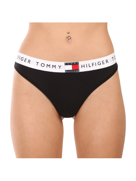 Tommy Hilfiger Дамски танга Tommy Hilfiger черна