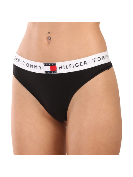 Tommy Hilfiger Дамски танга Tommy Hilfiger черна