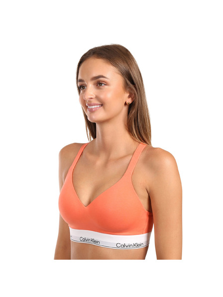 Calvin Klein Дамска сутиен Calvin Klein оранжева