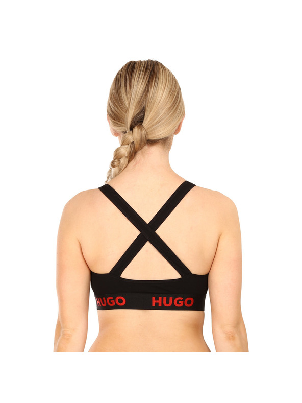 HUGO Дамски бюстгалтер HUGO черен