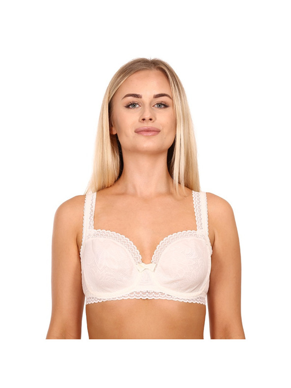 Playtex Дамски сутиен Playtex с бръчки бял