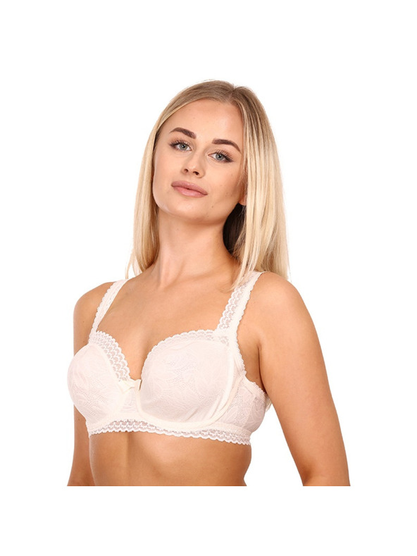 Playtex Дамски сутиен Playtex с бръчки бял