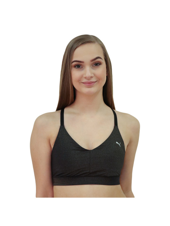 Puma Дамски спортен сутиен Puma черен