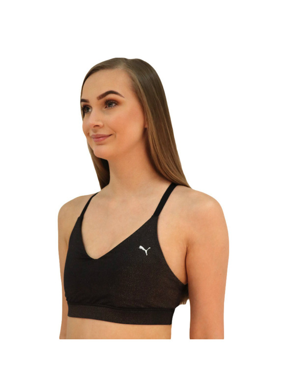 Puma Дамски спортен сутиен Puma черен