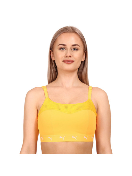 Puma Дамски спортен сутиен Puma оранжев