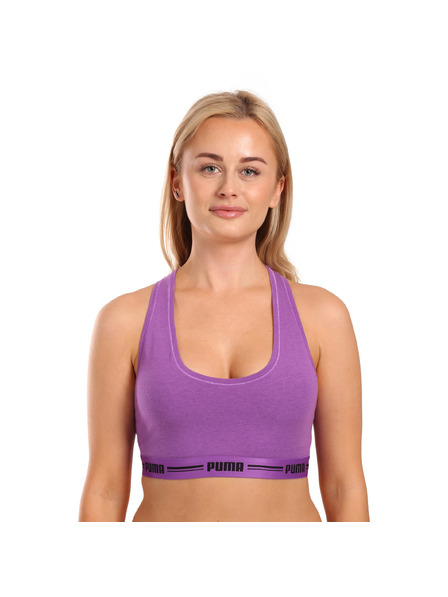Puma Дамски спортен сутиен Puma виолетов