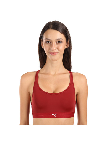 Puma Дамски спортен сутиен Puma червен