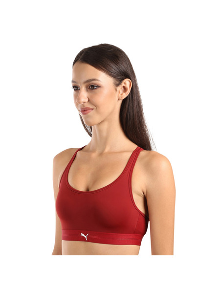 Puma Дамски спортен сутиен Puma червен