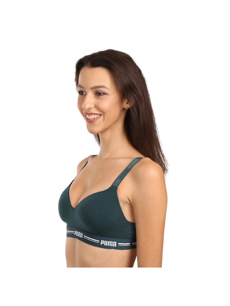 Puma Дамски спортен сутиен Puma зелен