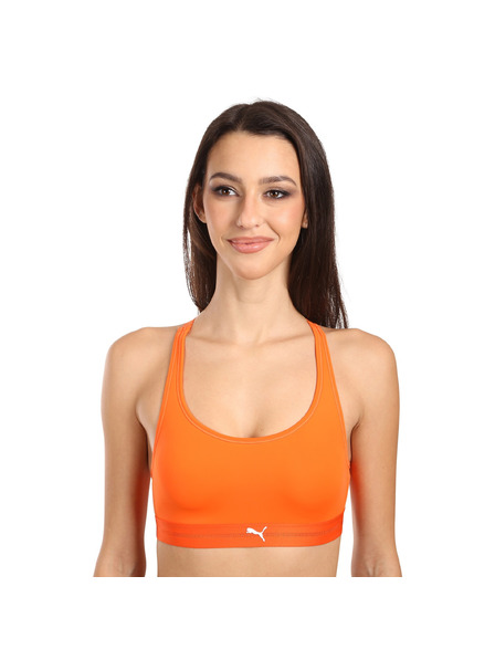 Puma Дамски спортен сутиен Puma оранжев