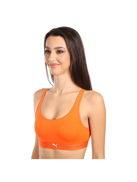 Puma Дамски спортен сутиен Puma оранжев