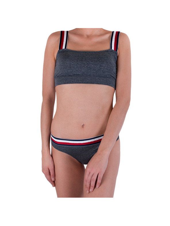 Tommy Hilfiger Дамски сутиен Tommy Hilfiger сив