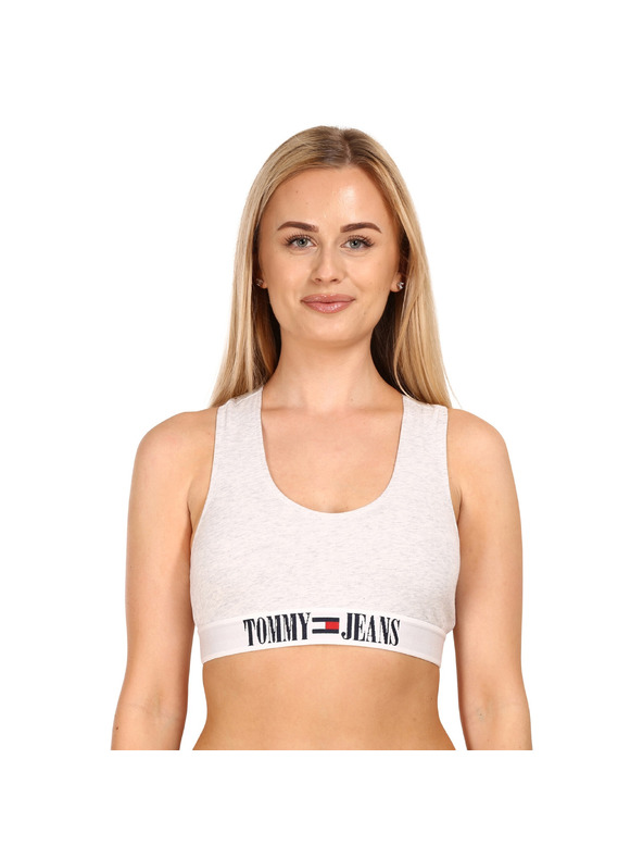 Tommy Hilfiger Дамски сутиен Tommy Hilfiger сив