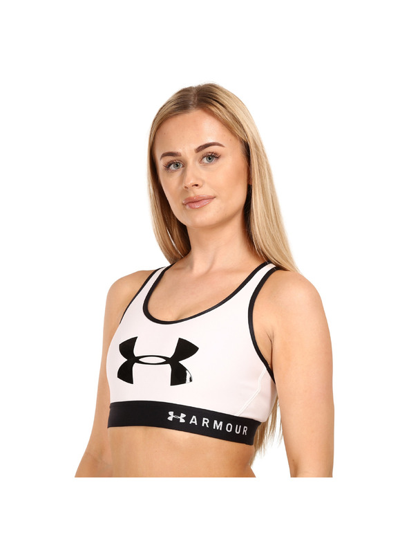 Under Armour Дамски сутиен Under Armour бял