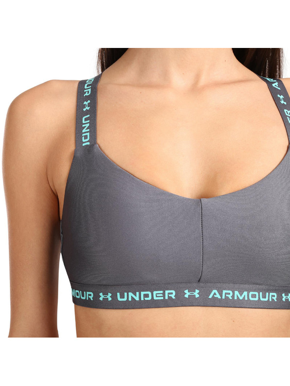 Under Armour Дамски сутиен Under Armour сив