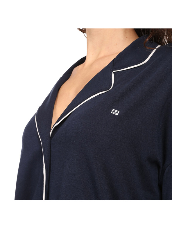 Tommy Hilfiger Дамска пижама Tommy Hilfiger синя