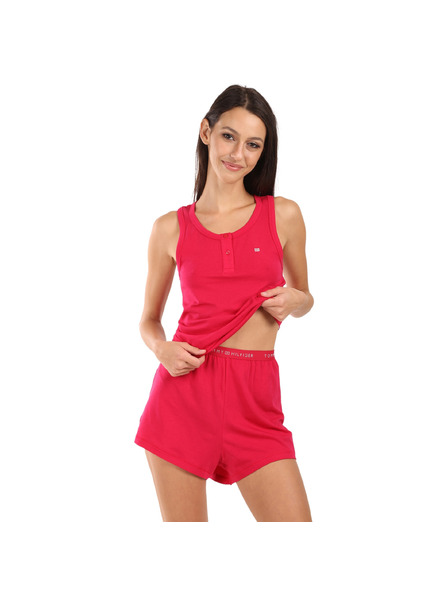 Tommy Hilfiger Дамска пижама Tommy Hilfiger розова