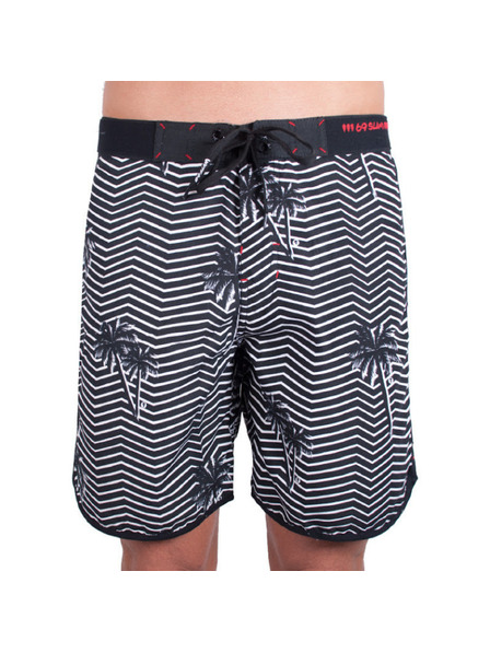 69slam Мъжки плувни шорти 69SLAM къси boardshort medium island daze