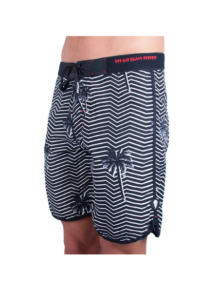 69slam Мъжки плувни шорти 69SLAM къси boardshort medium island daze