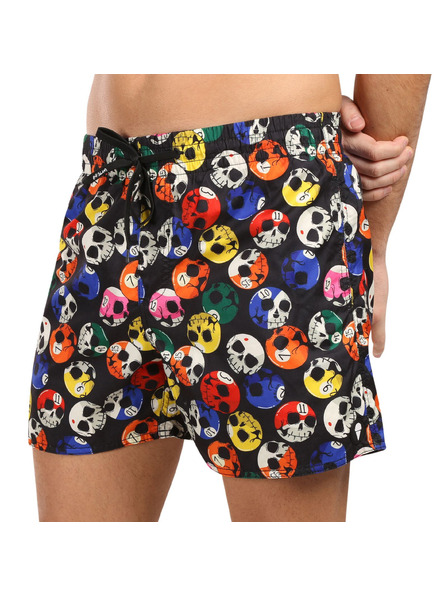 69slam Мъжки плувни шорти 69SLAM SKULL SAMOA