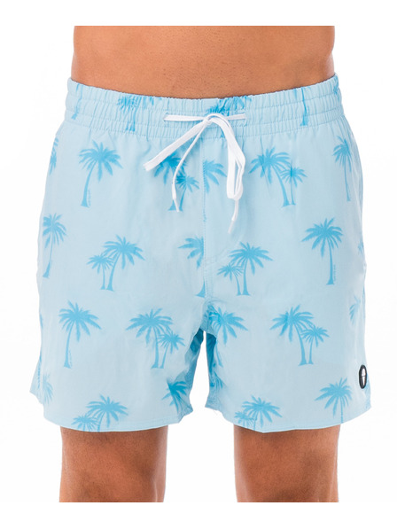 69slam Мъжки бански 69SLAM PALM BLUE