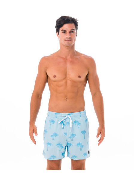 69slam Мъжки бански 69SLAM PALM BLUE