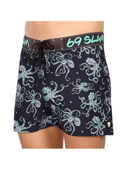 69slam Мъжки бански 69SLAM etnic octo mateo