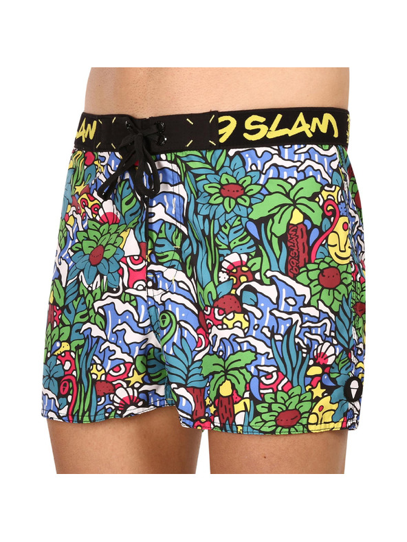 69slam Мъжки бански 69SLAM tropicamazon mateo