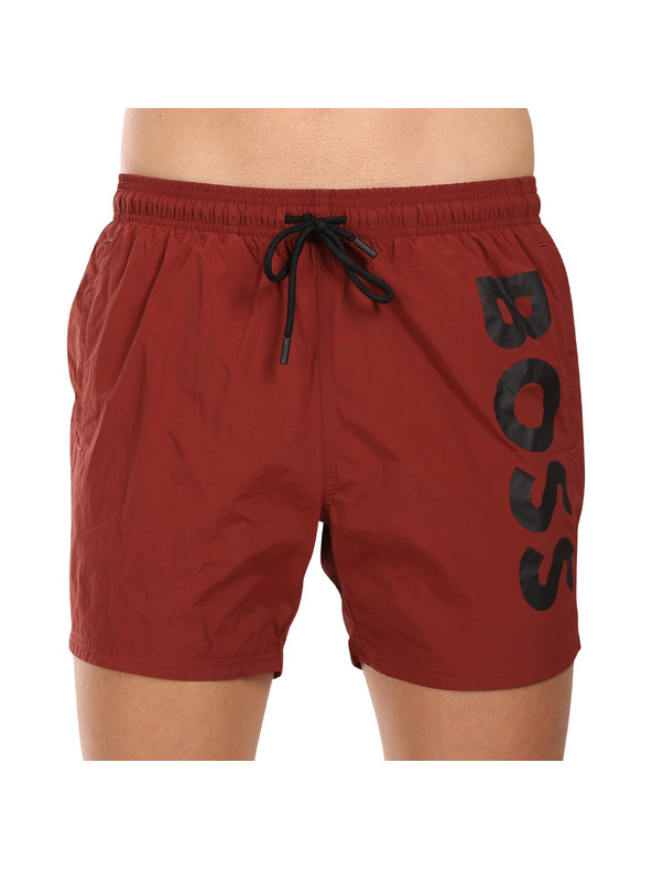 BOSS Мъжки бански BOSS червени