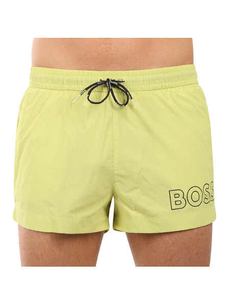 BOSS Мъжки бански BOSS жълти