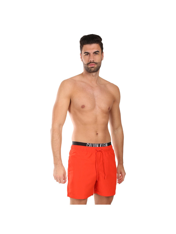 Calvin Klein Мъжки бански Calvin Klein червени