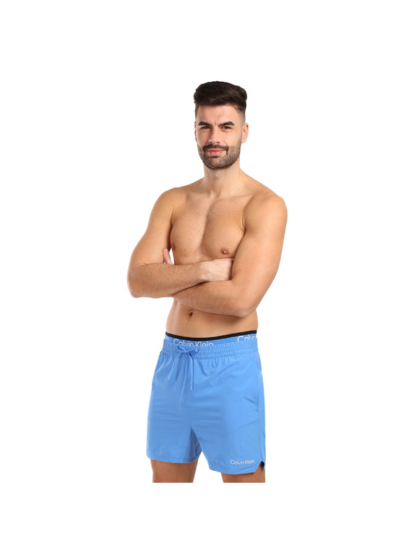 Calvin Klein Мъжки плувни Calvin Klein сини